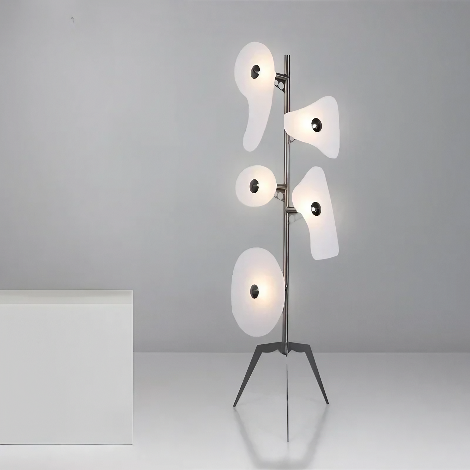Bianchi Creative Designer 5 Feet Height Floor Lamp. Choose between colorful or white