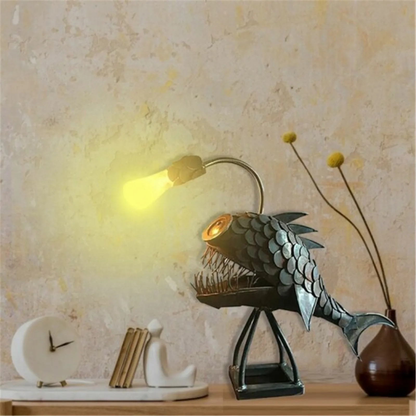 Creative Angler Fish Desk Lamp