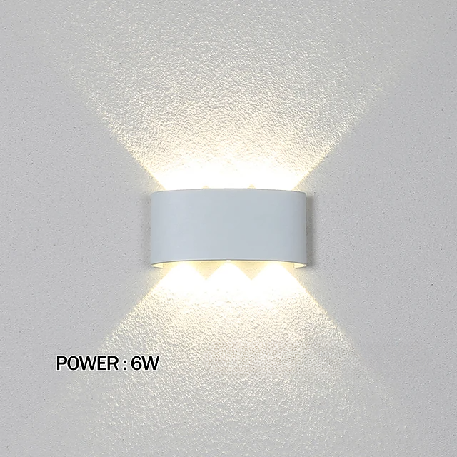 Black Outdoor Up-Down LED Light