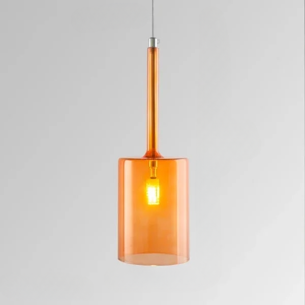 Italian Minimalist glass pendant light