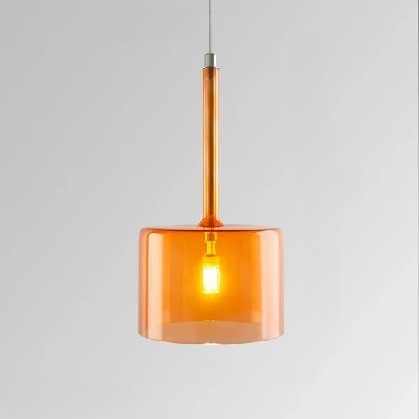 Italian Minimalist glass pendant light