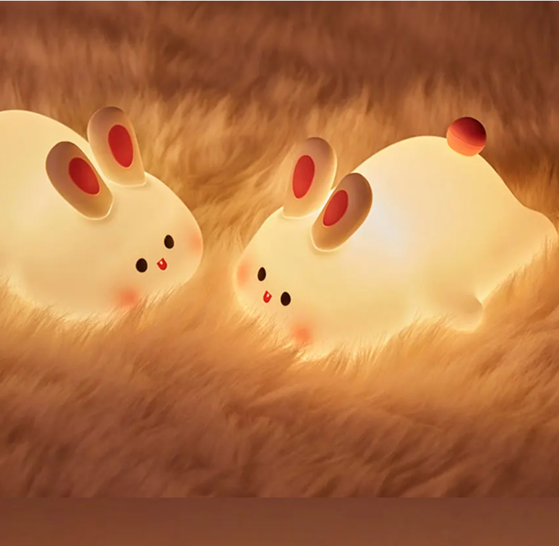 Sleepy Cute Rabbit LED Light