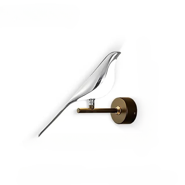 Magpie Bird Touch Switch LED Wall sconce