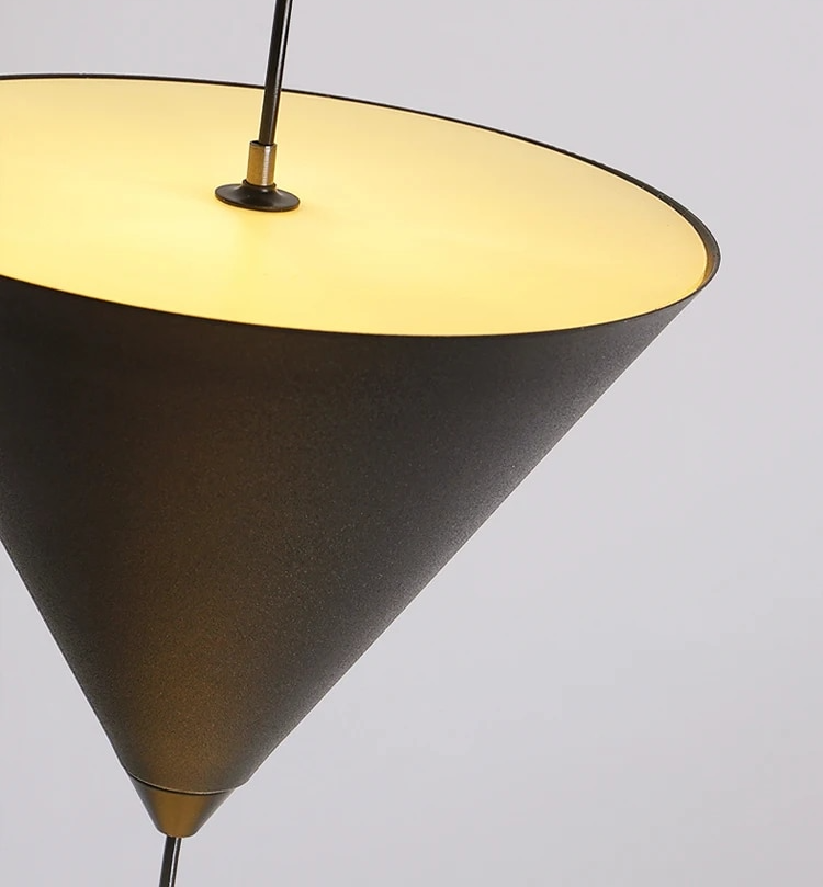 Minimalist living room hallway light