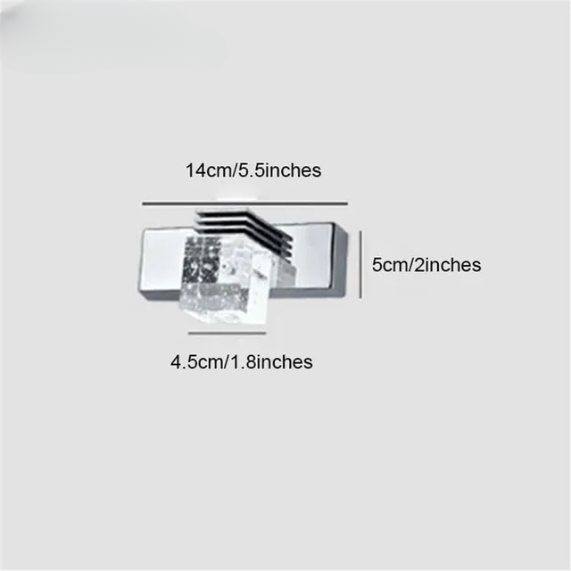 Modern LED Wall Lamp Crystal Sconse vanity
