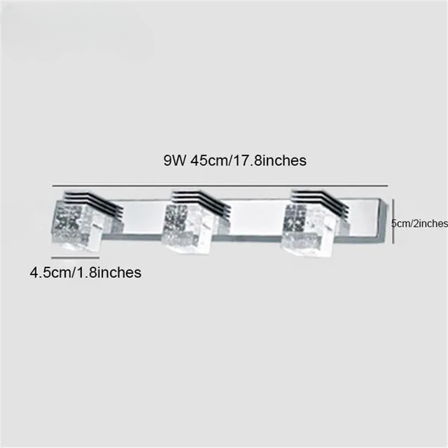 Modern LED Wall Lamp Crystal Sconse vanity