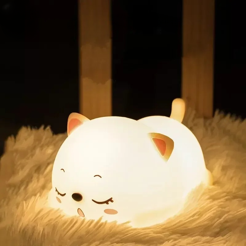 Purr fect Dreams Kids Night Light