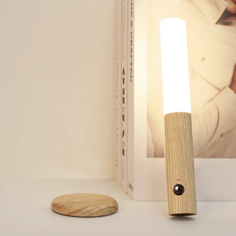 sensor rechargable usb night light