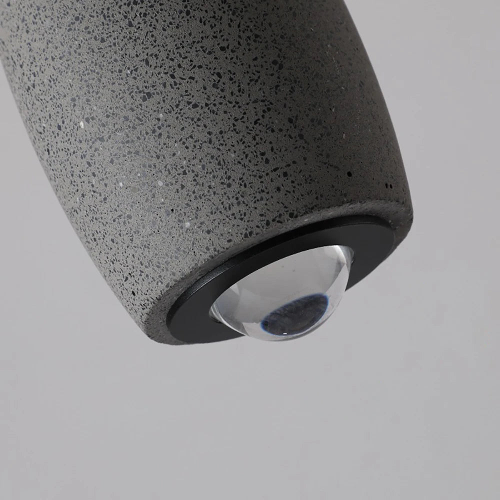 Wabi-Sabi Concrete 15.8"H Mini Pendant LED Light