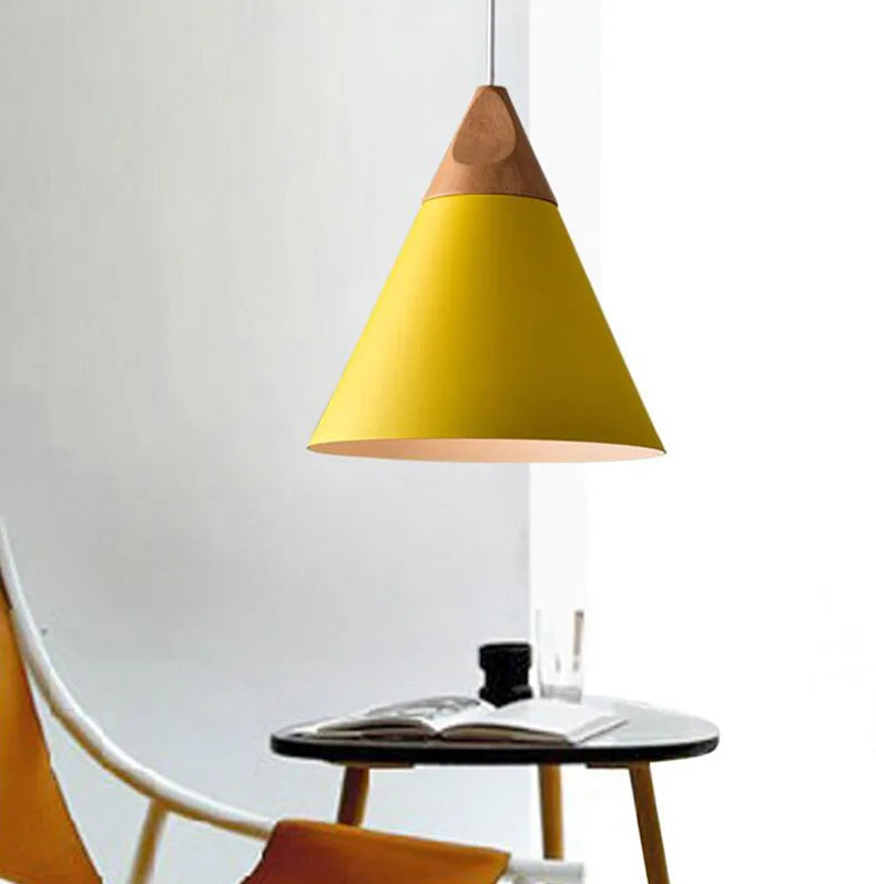 Wood Pendant lamp ceiling light