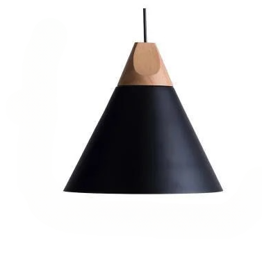 "Eclat" Minimalist Timber Accent Pendant Fixture