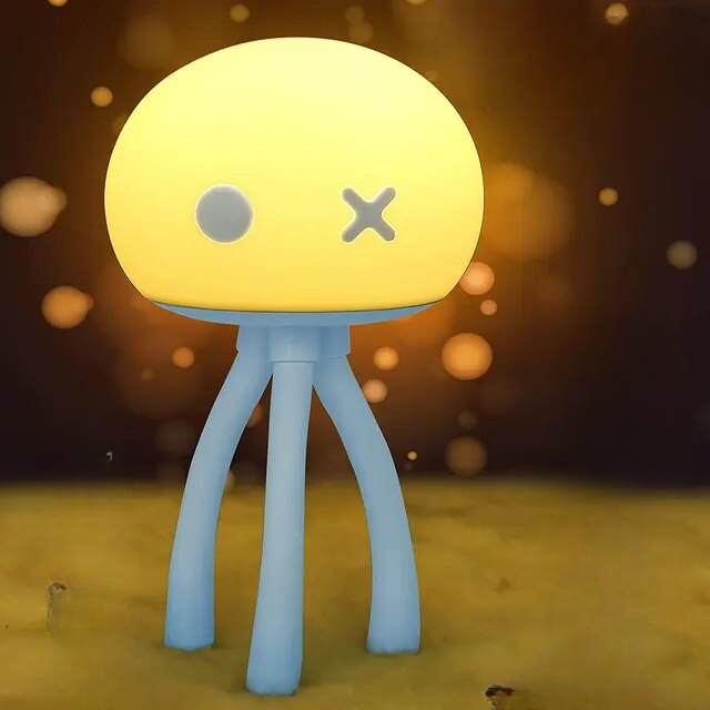 Silicon LED Smart Jellyfish Night light