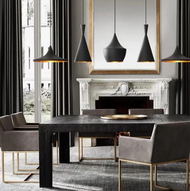 "Eclat" Pendant Lights Series - Modern Chic Black or White Clean and Functional Design