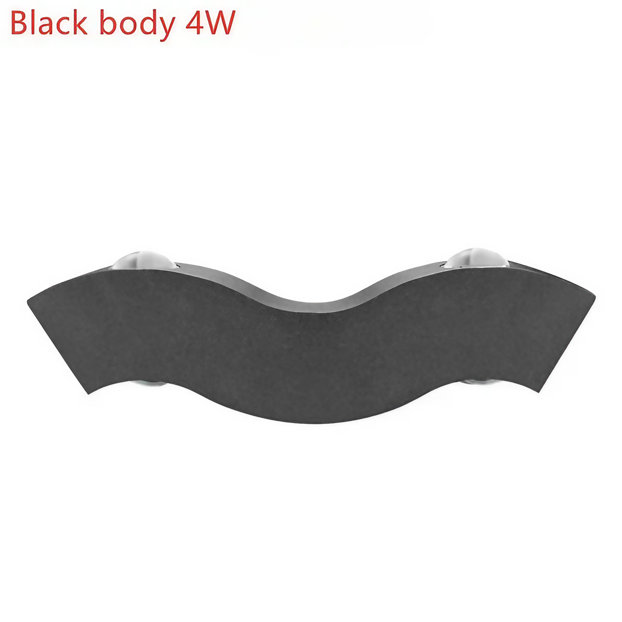 Outdoor/Indoor Minimalist Waterproof Wave Wall LED Mounted Light Sconce in 2 Colors