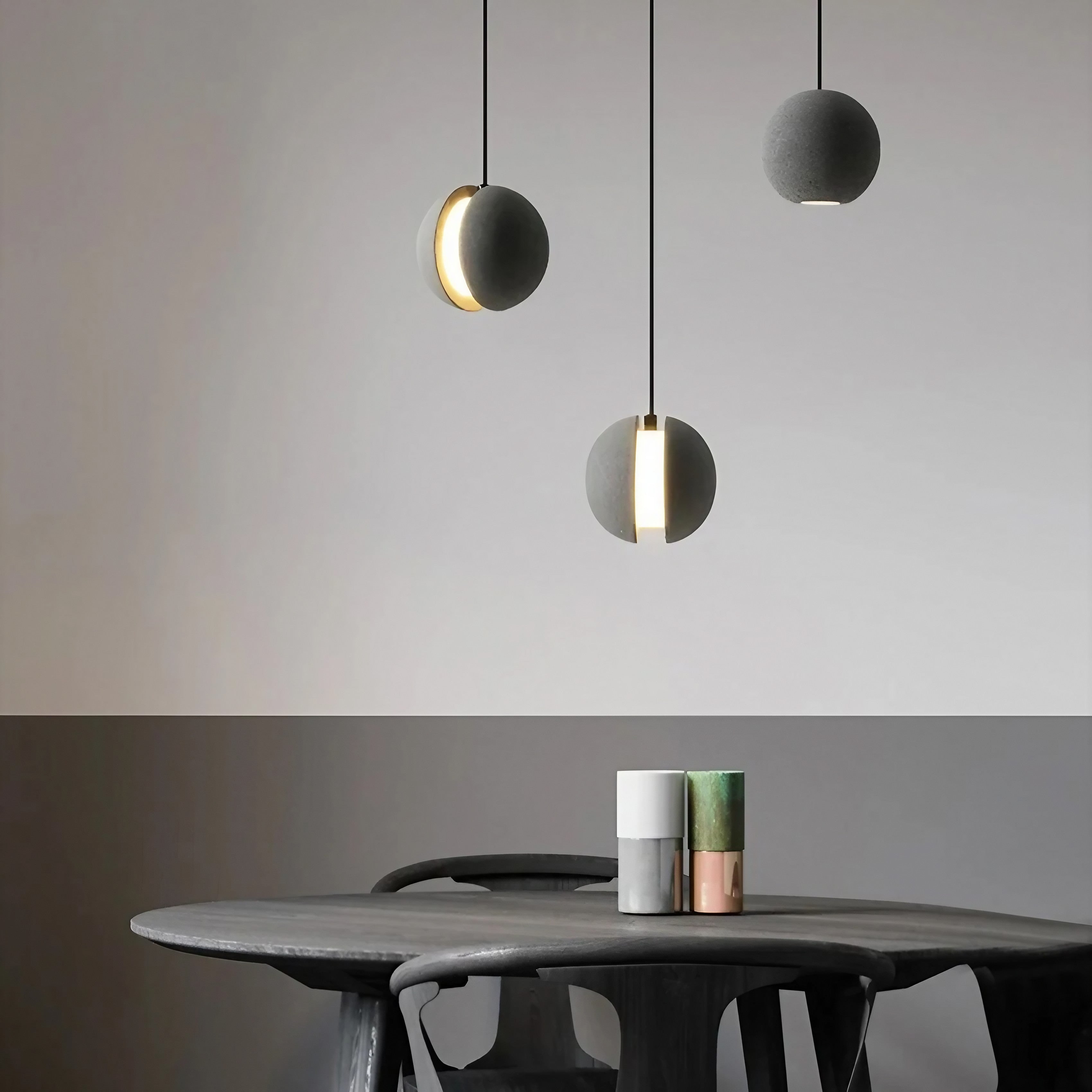 Creative Concrete Small Pendant Lamps