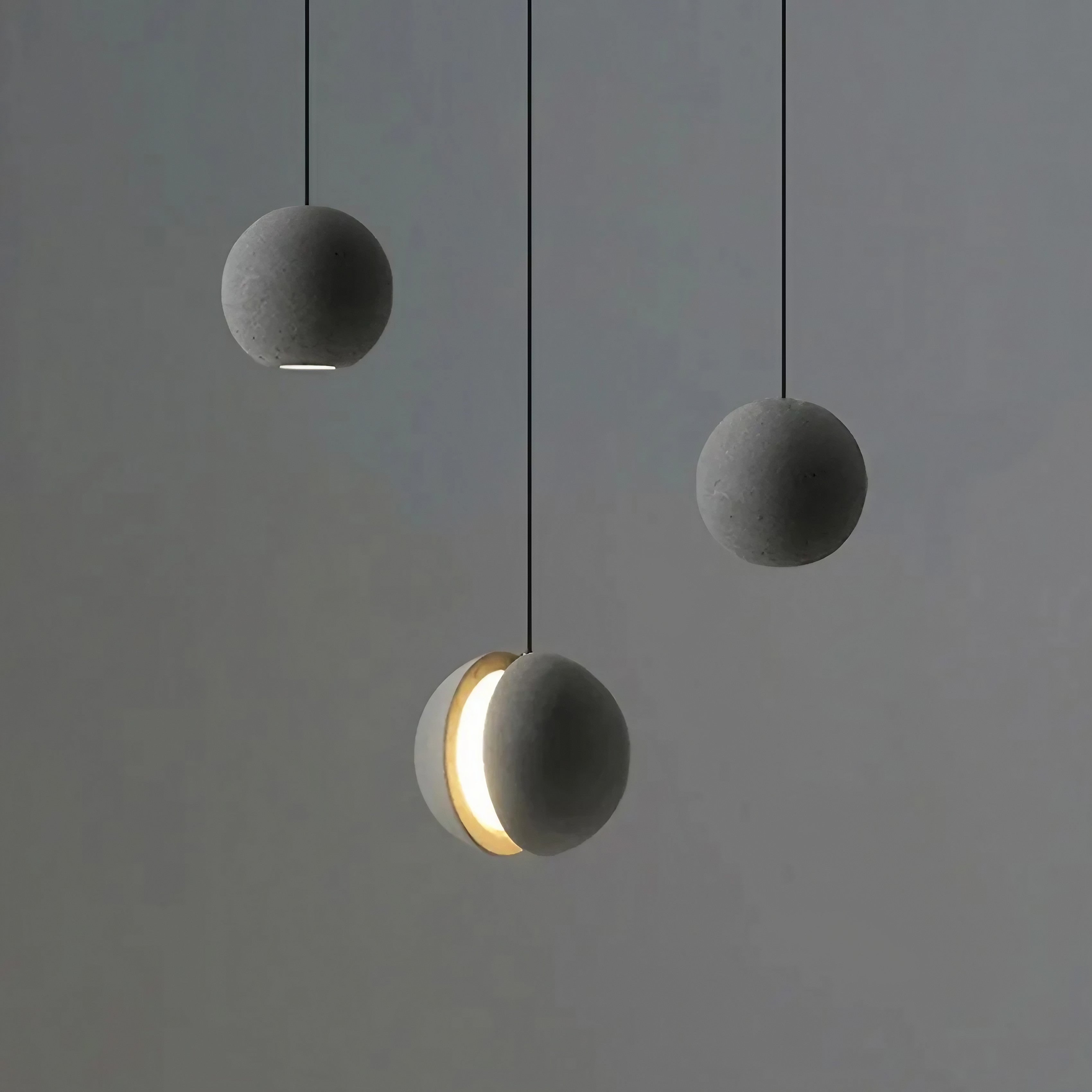 Creative Concrete Small Pendant Lamps