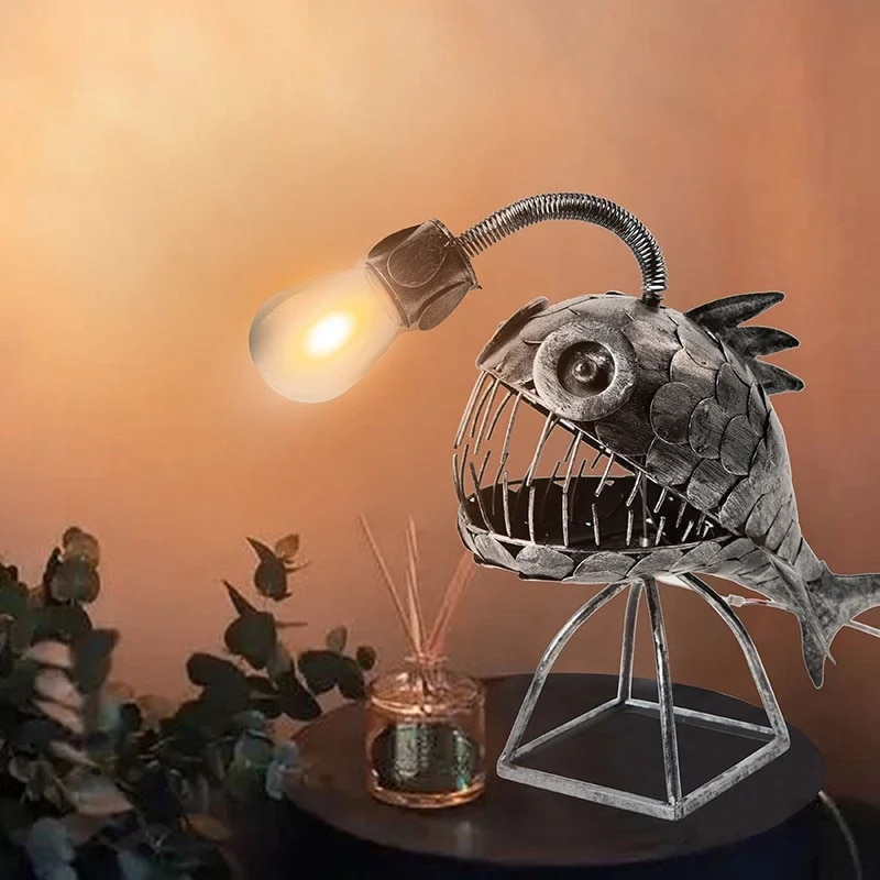 Creative Angler Fish Desk Lamp