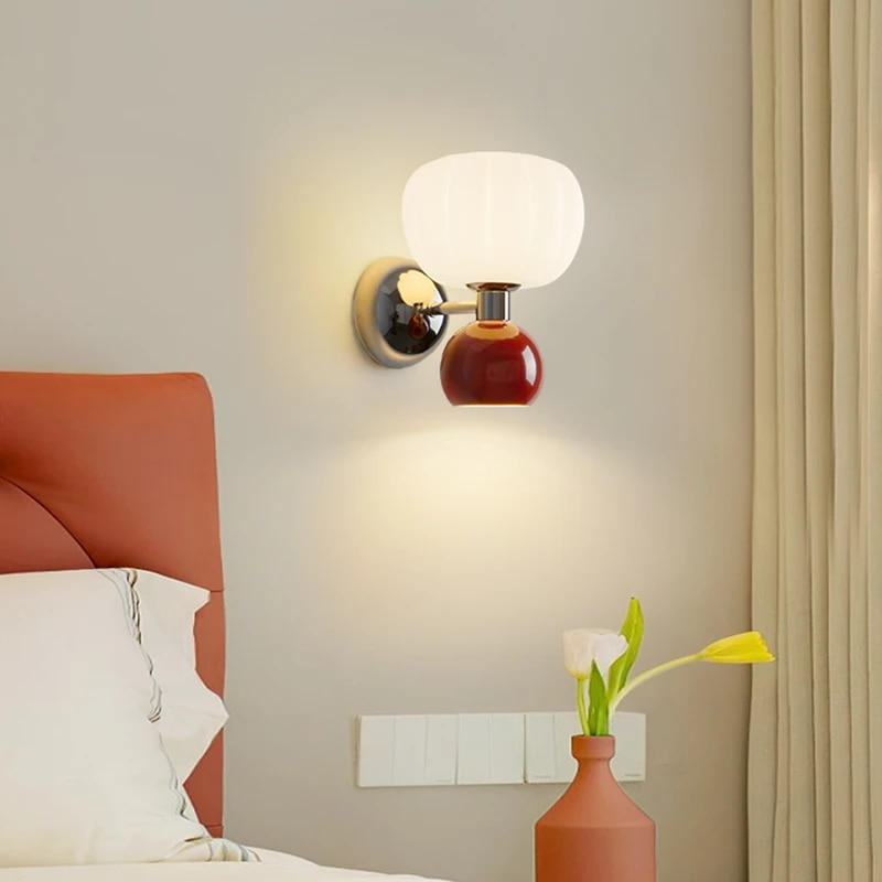 French Cream Up and Down Wall Light sconce
