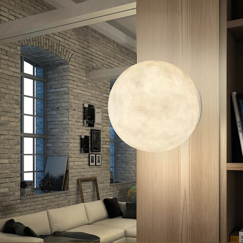 Creative Moon Light Wall Mounted Lamp