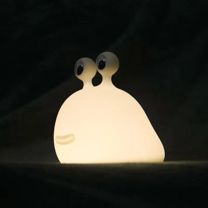 Delightful Soft Kids Kawaii Cartoon Slug Bedroom Lamp