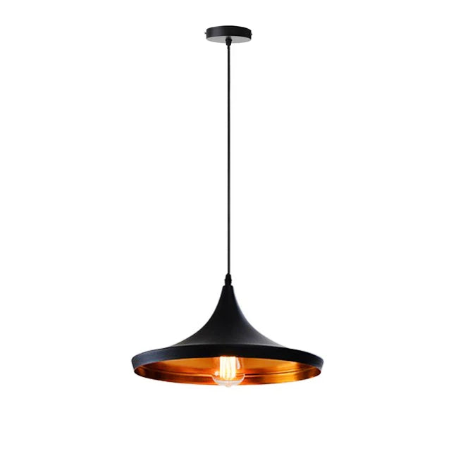 Modern Chic of Sleek 7.3" Wide Black or White Ceiling Cone