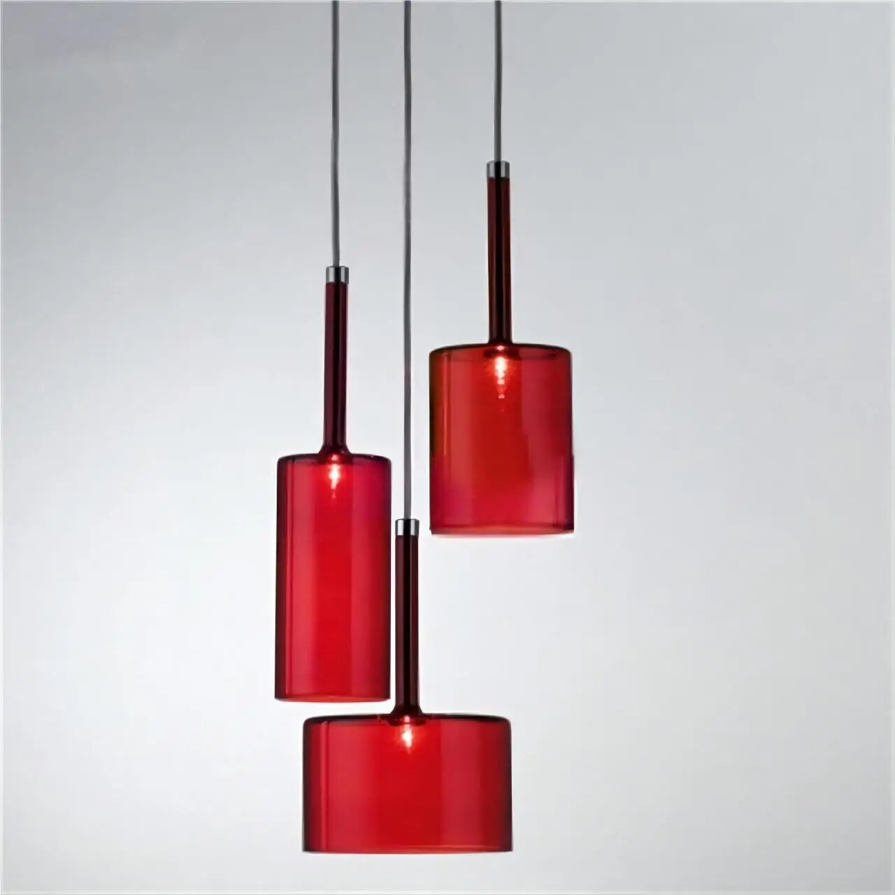 Italian Minimalist glass pendant light