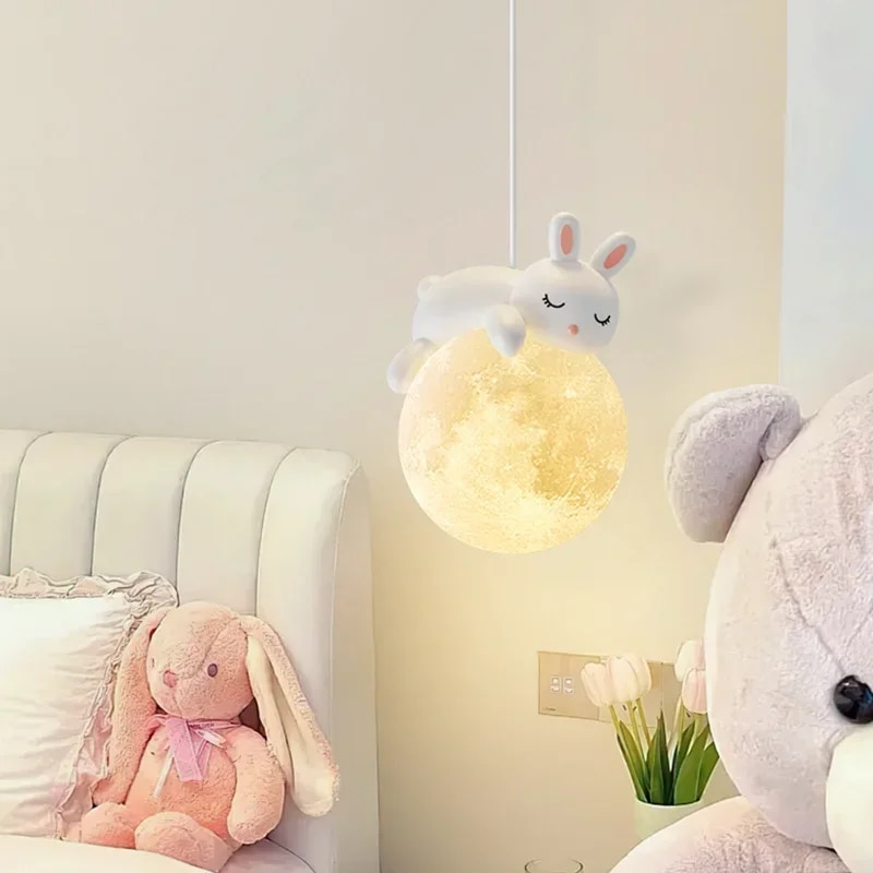 Creative Moon Bear Children Light Lamp