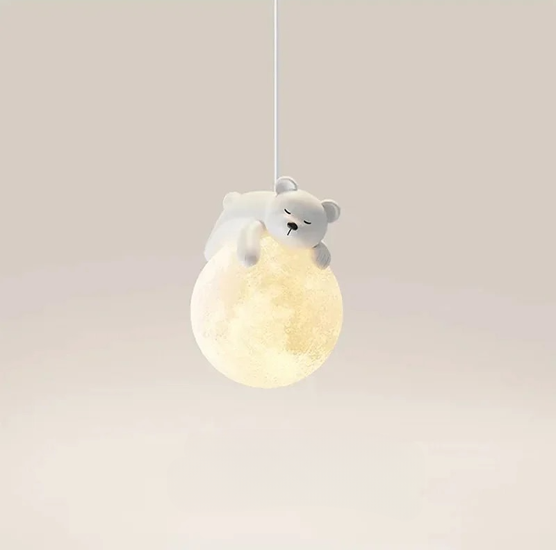 Creative Moon Bear Children Light Lamp