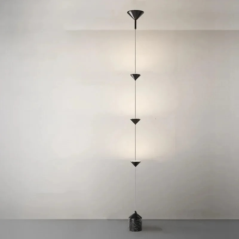 Minimalist living room hallway light