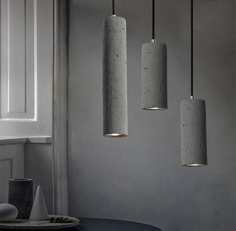 Modern Concrete Pendant Light