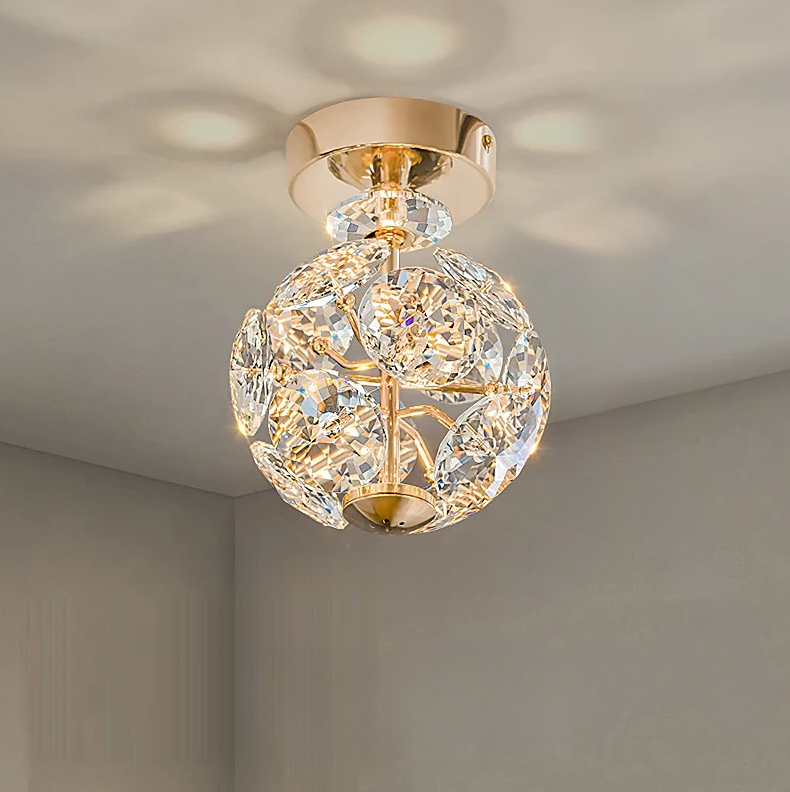 Modern Crystal Chandelier ceiling mount