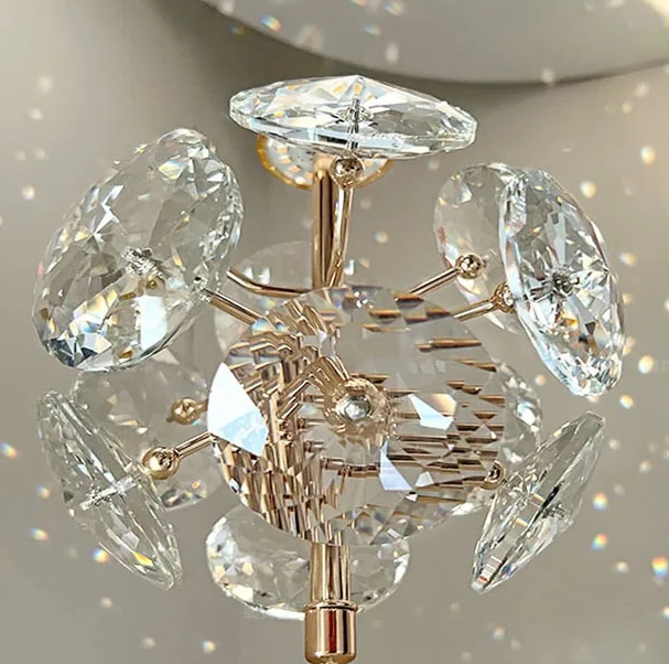 Modern Crystal wall sconce