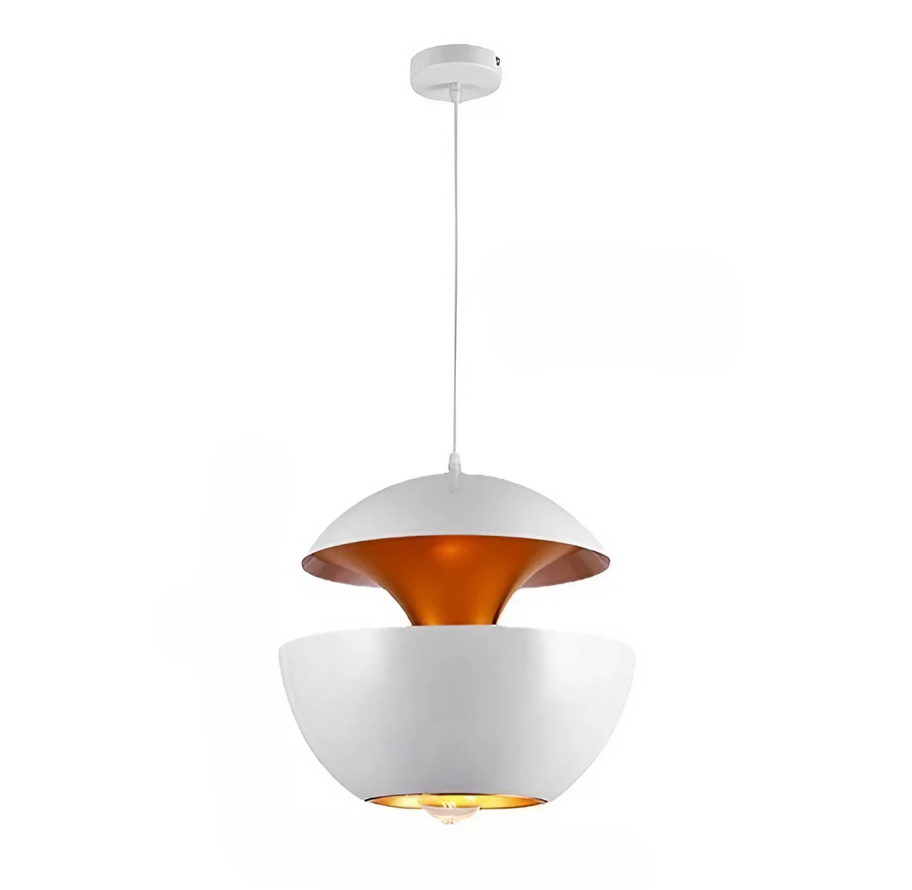 Eggshell Pendant Lights White