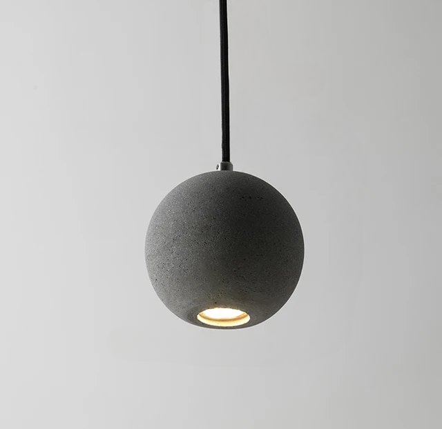 Creative Concrete Small Pendant Lamps