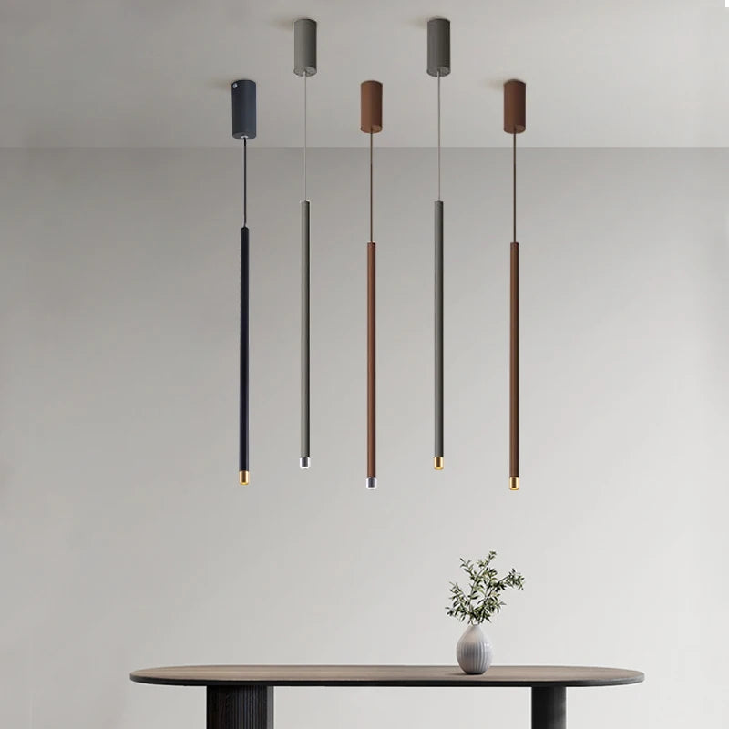 Color Stick Minimalist Modern Pendant Light