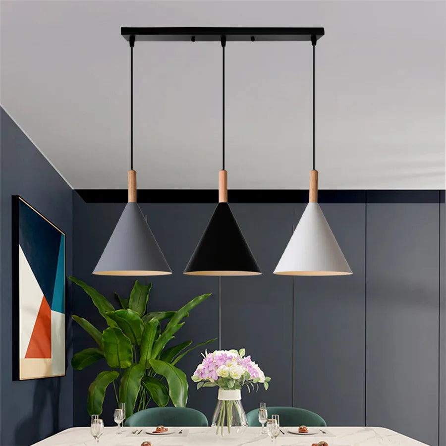 Modern 3 Heads Pendant Ceiling Lights Series