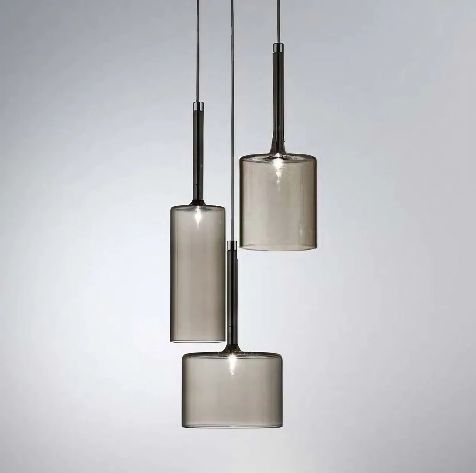 Italian Minimalist glass pendant light