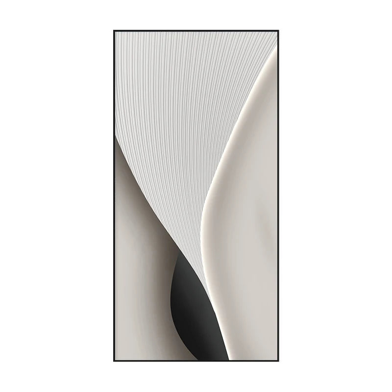 Modern Minimalist Wall Light Art – Abstract Curves with Ambient Lighting. Available in 3 configurations and 3 sizes