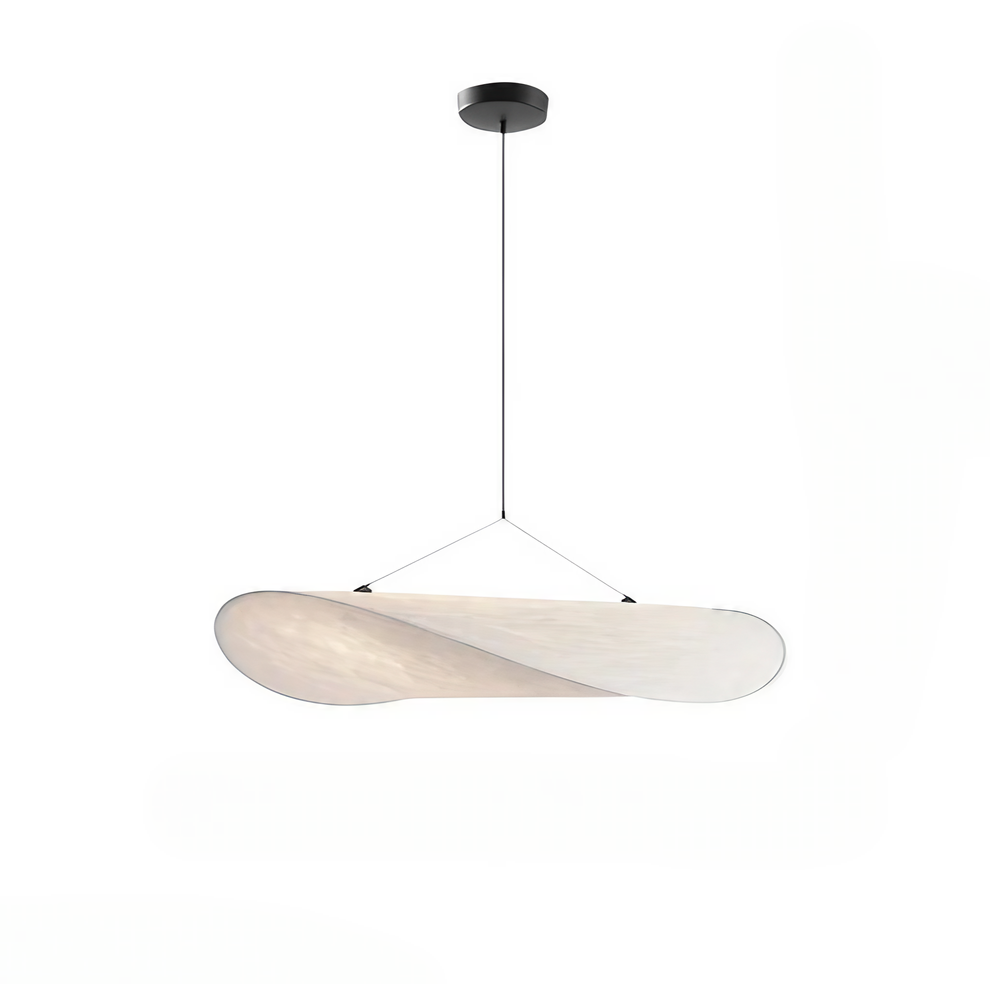 Artisanal Handmade From Silk LED Pendant Lights Chandelier. Available in seven different sizes