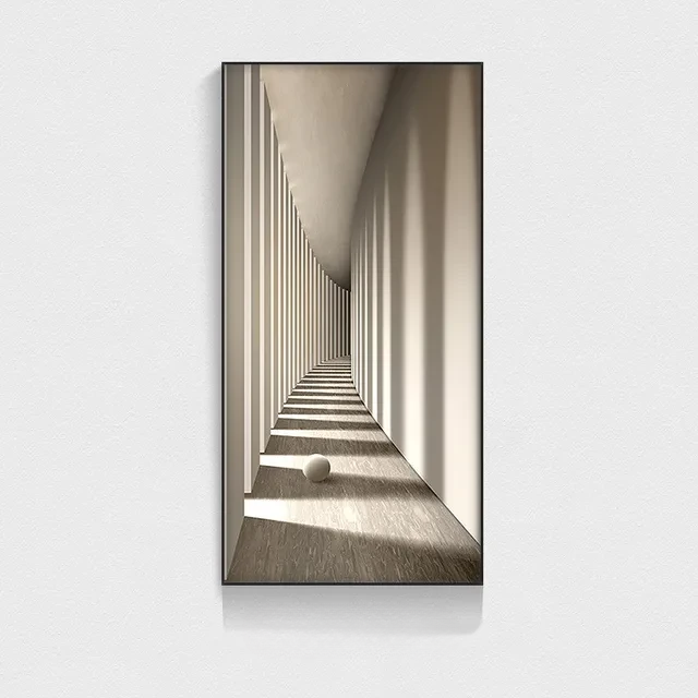 Modern Minimalist Wall Light Art – Abstract Scenery with Ambient Lighting. Available in 3 sizes