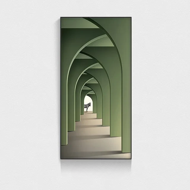 Minimalist Wall Light Art – Abstract Scenery with Ambient Lighting. Available in 3 sizes