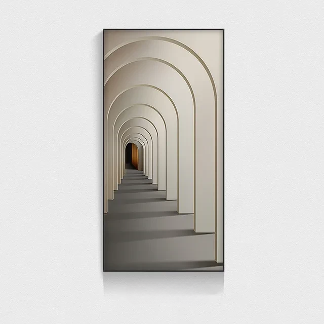 Modern Wall Light Art – Abstract Scenery with Ambient Lighting. Available in 3 sizes